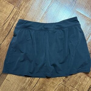 Lands and black bathing suit, bottom size 8.